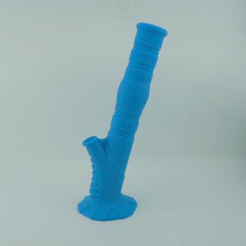 Large Silicone Bong Blue