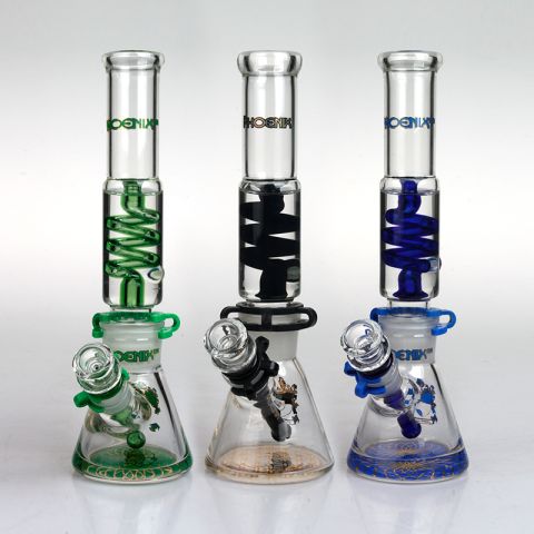 PHOENIX COIL GLASS BONG 31cm