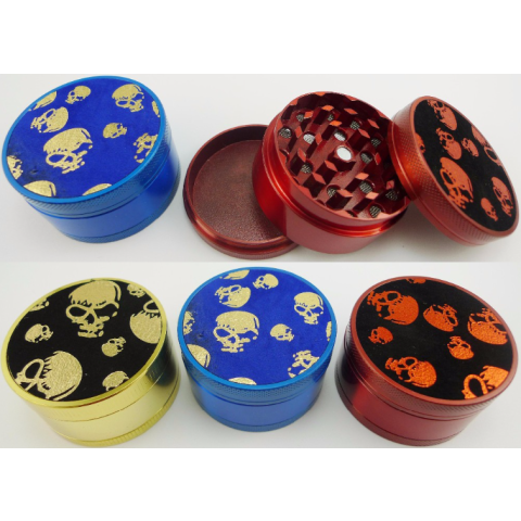 Skull Herb Grinder