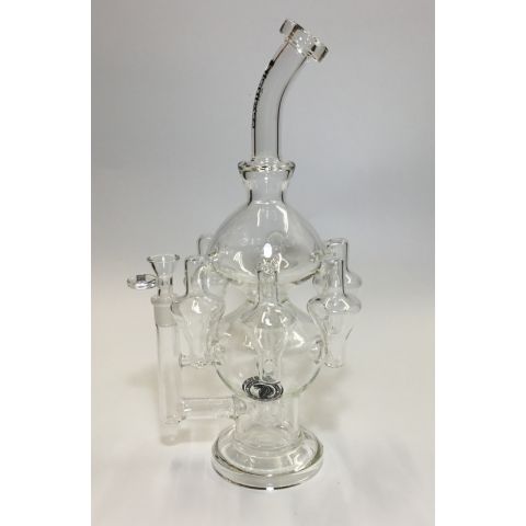 OLS FULL GLASS Distillation PERCOLATOR