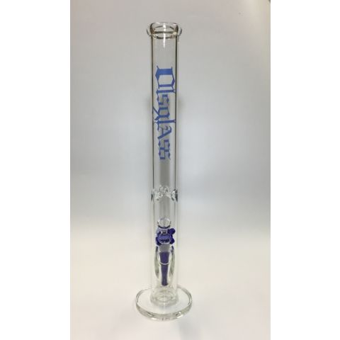 OLS Full Glass Cylinder Bong BL 52cm