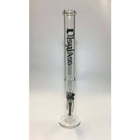 OLS Full Glass Cylinder Bong BK 52cm