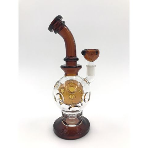 OLS Conch Bubbler Bong Amber