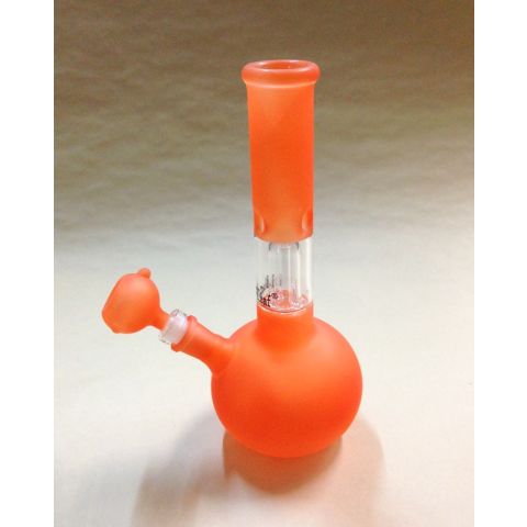 BL Sandblast Neon Orange Bong