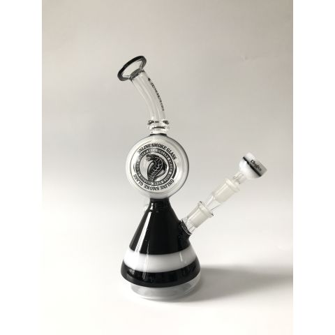 OLS Full Glass Percolator Beaker Bong