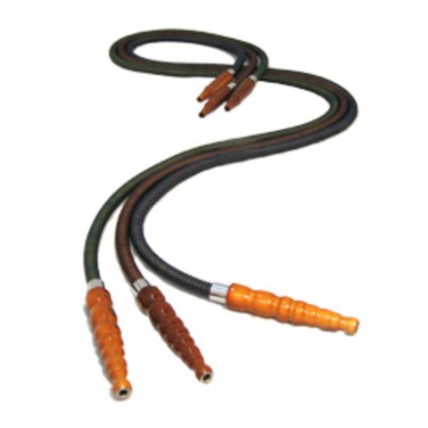 Wooden Handled Mya Hookah Hose