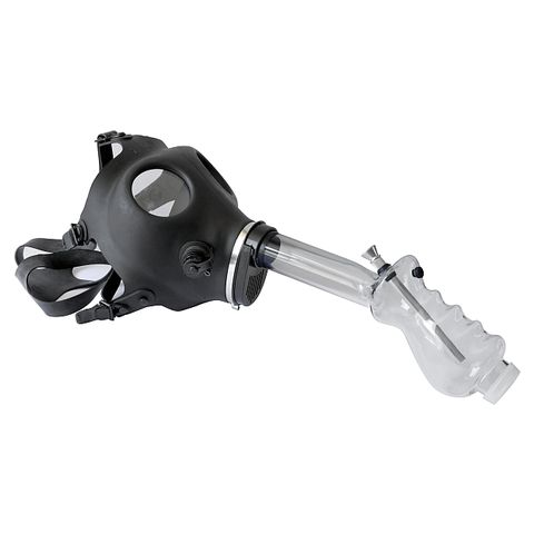 Gasmask Joystick Bong