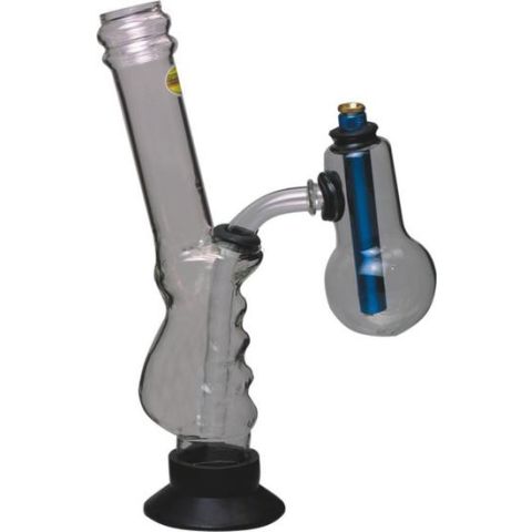 Glass bong gripper with bonza chamber