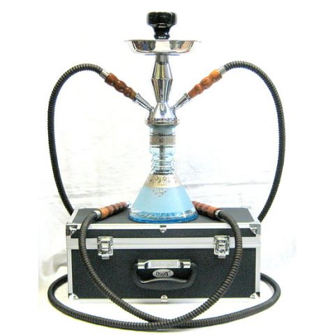 2 hose mya hookah with case