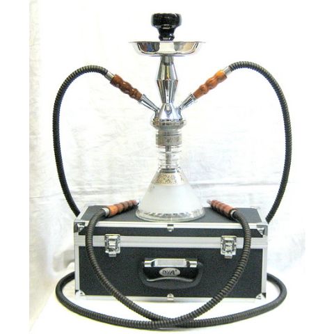 2 hose mya hookah with case