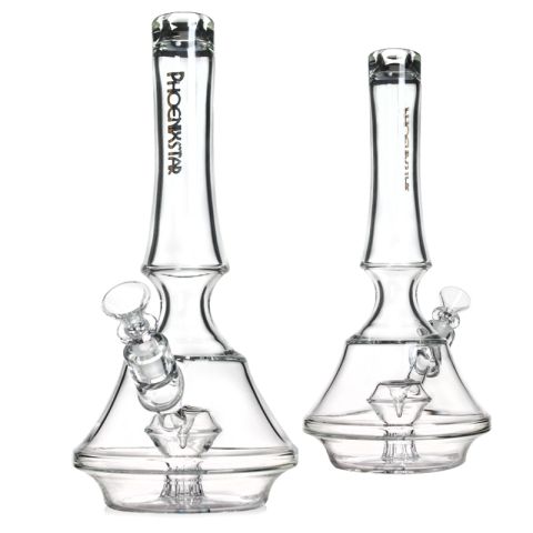 Phoenixstar 12.5" Conical Perc Water Pipe – Splash-Free Edition