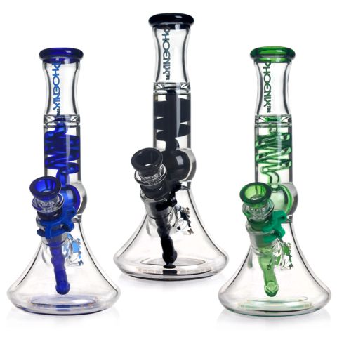 Phoenixstar 11" Freezable Coil Beaker Bong - Dual Color Edition