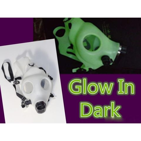 Luminous Gas Mask Joystick Acrylic Bong