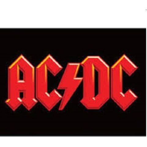 AC/DC POLAR FLEECE BLANKET  