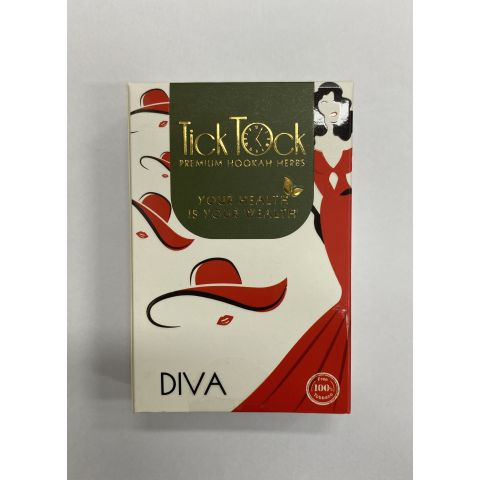 TICK TOCK HOOKAH HERBAL FLAVOUR DIVA