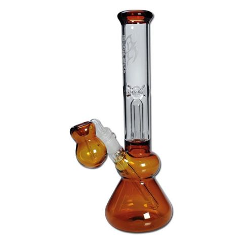 'Black Leaf' Percolator Icebong amber