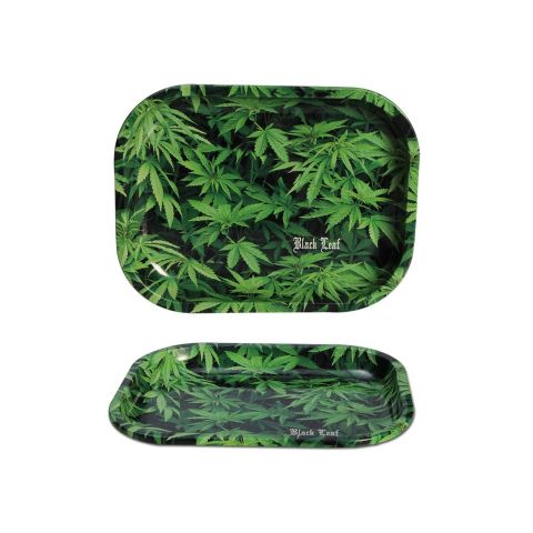 Black Leaf Tray Hemp