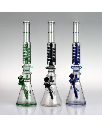 PHOENIX COIL GLASS BONG 47cm