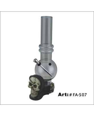 Acrylic Bong 14 Skull Base