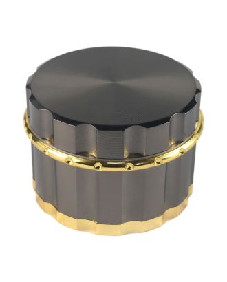 ZINC HERBLE GRINDER Gold Accent