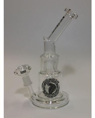 OLS Full Glass Percolator Bong Dual Chamber