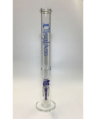 OLS Full Glass Cylinder Bong BL 52cm