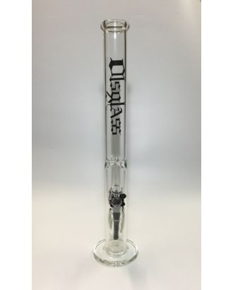 OLS Full Glass Cylinder Bong BK 52cm