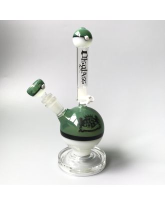 OLS Pokemon Green Bubbler Glass Bong