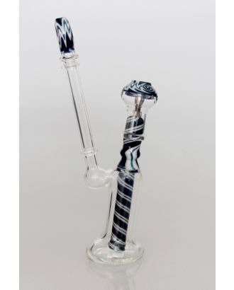 Nail Glass Bong Blue thread