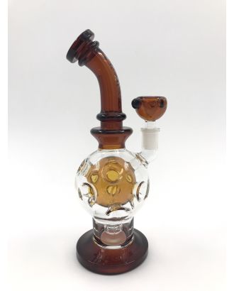 OLS Conch Bubbler Bong Amber