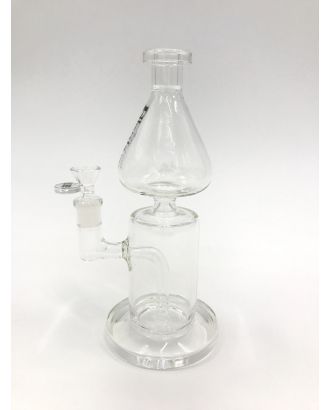 OLS Full Glass Perculator Bong Bubbled 260mm