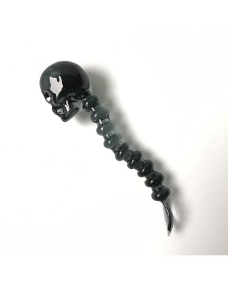 Glass Skeleton fingers Wax Dabber