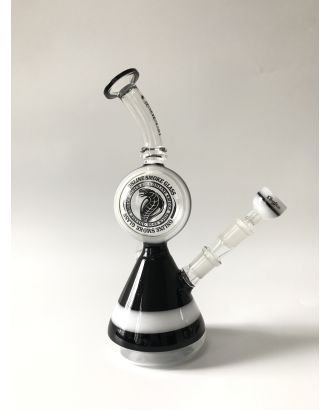 OLS Full Glass Perculator Bong Beaker Shape