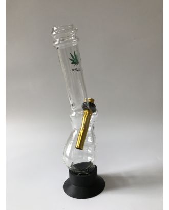 OLS GLASS BONG HANDLE OF LIFE BONZA