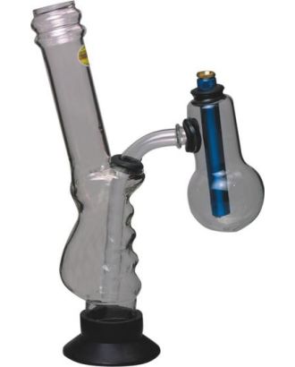 Glass bong gripper with bonza chamber