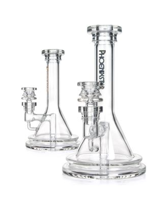 Phoenixstar 8" Arcline Upright Bubbler – Reinforced Base Edition