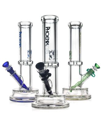 Phoenixstar Quartz Thick Base Glass Beaker Bong