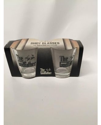 THE GODFATHER 2 Shots Glasses