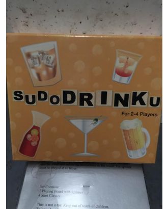 SUDODRINKU Drinking game