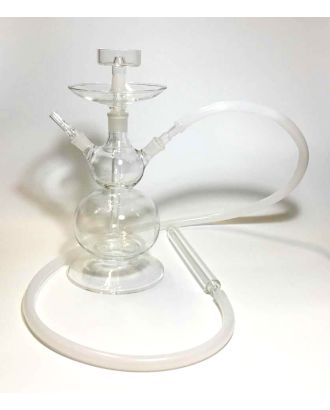 FULL GLASS HOOKAH WITH LED LIGHT