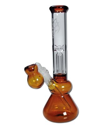 'Black Leaf' Percolator Icebong amber